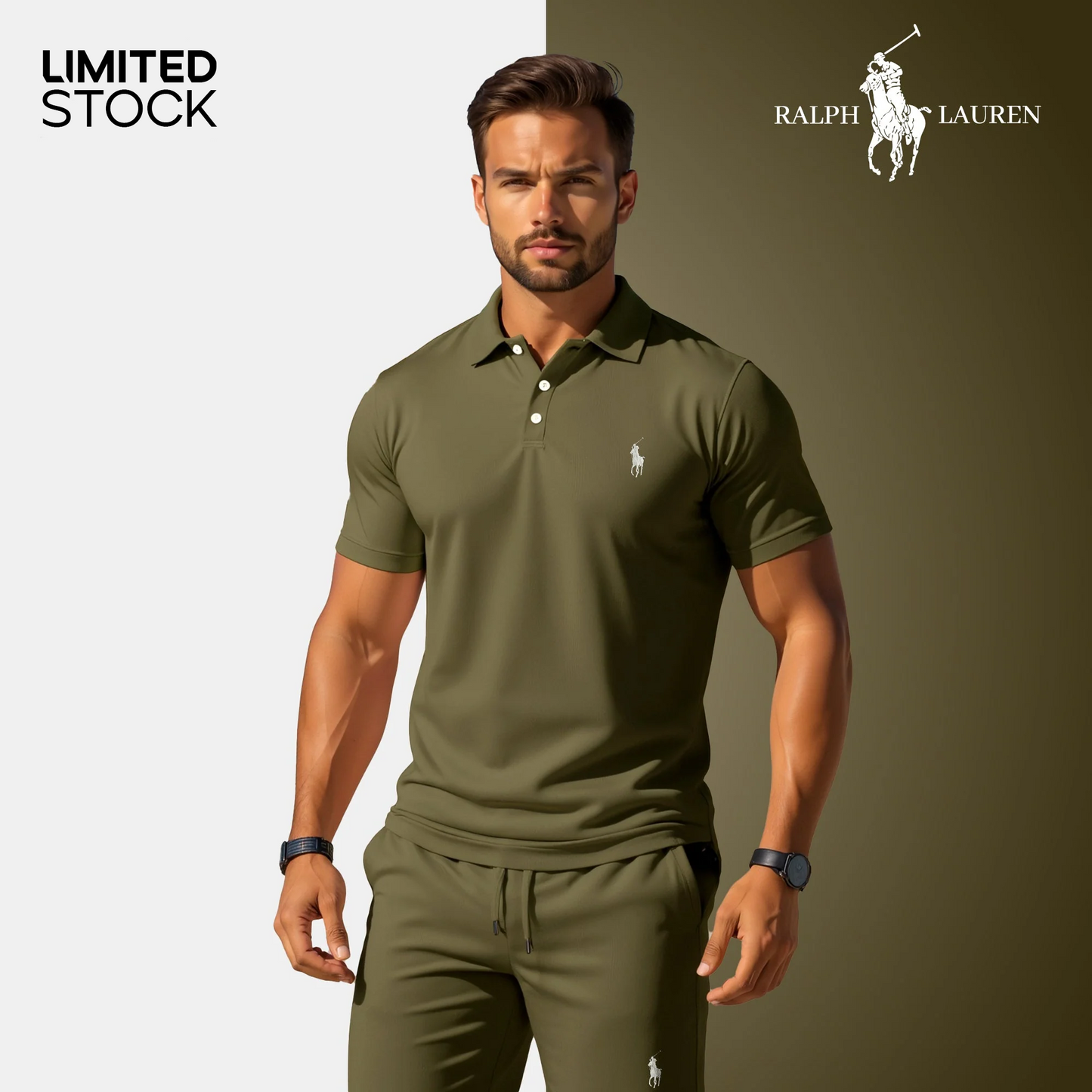 Men's Polo & Shorts Set – Limited Edition