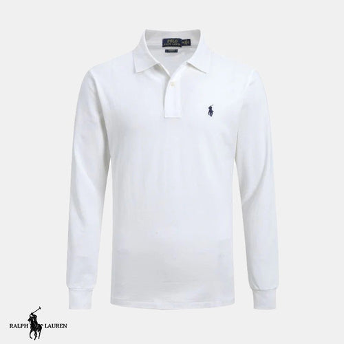 Premium Long-Sleeve Polo