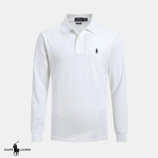 Premium Long-Sleeve Polo