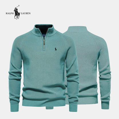 Zipped Collar Sweater (CLEARANCE)