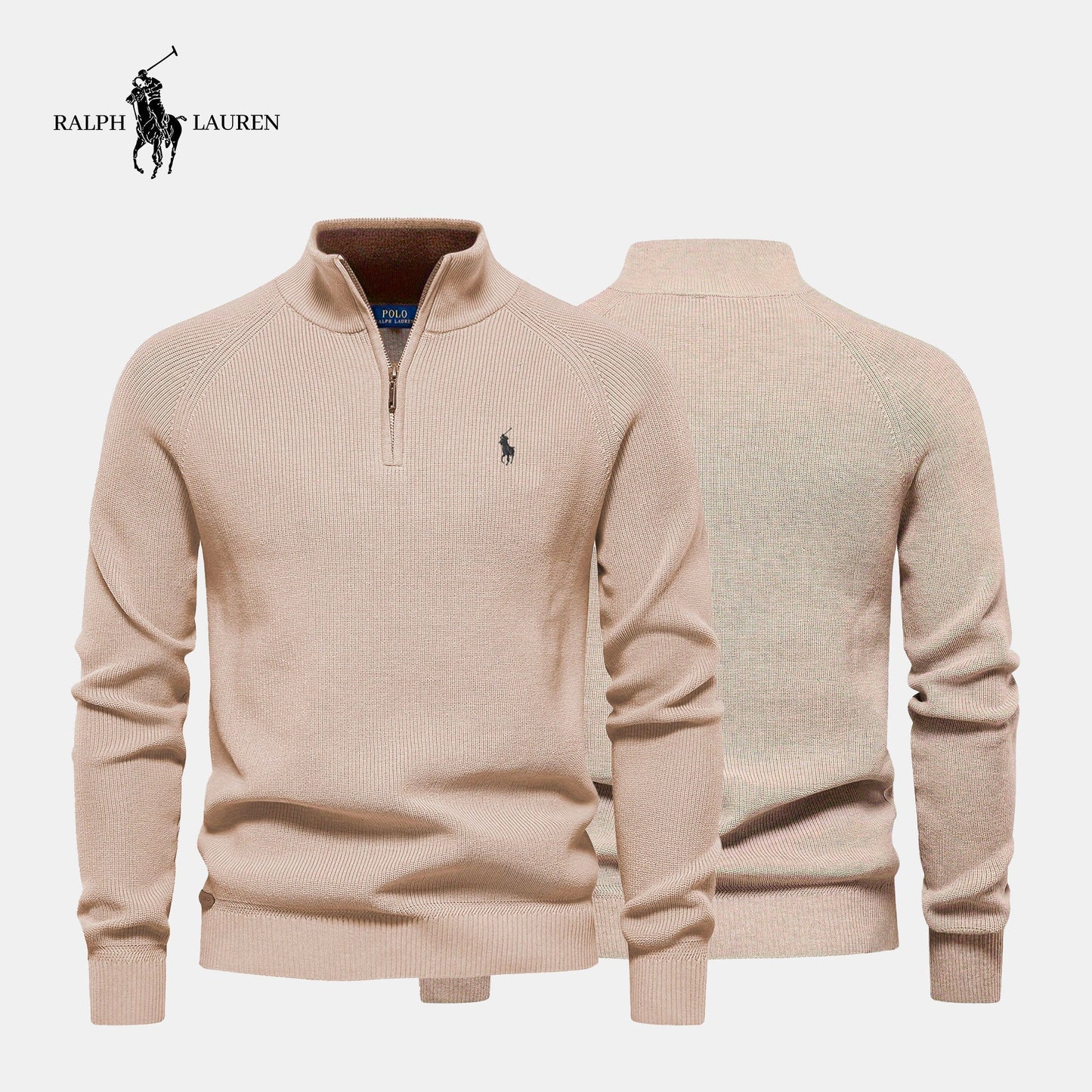 Zipped Collar Sweater (CLEARANCE)