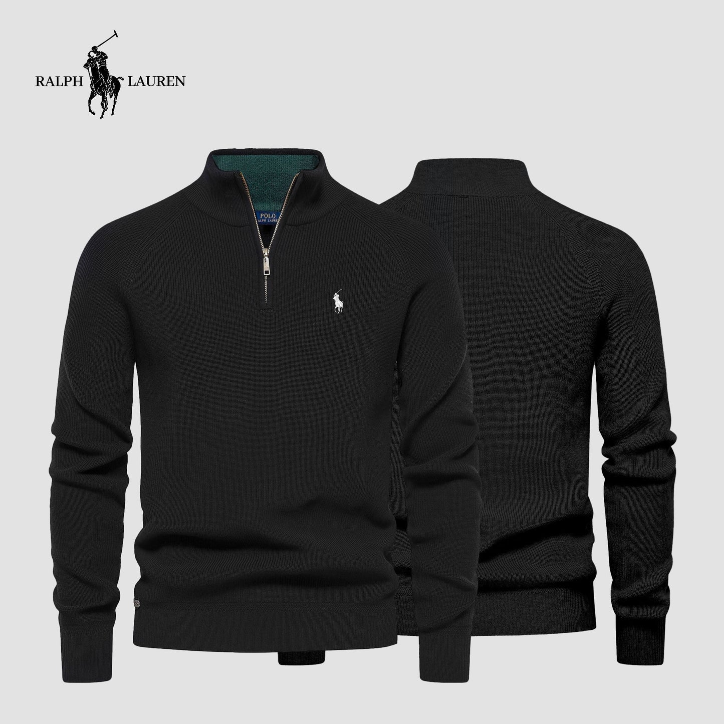 Zipped Collar Sweater (CLEARANCE)