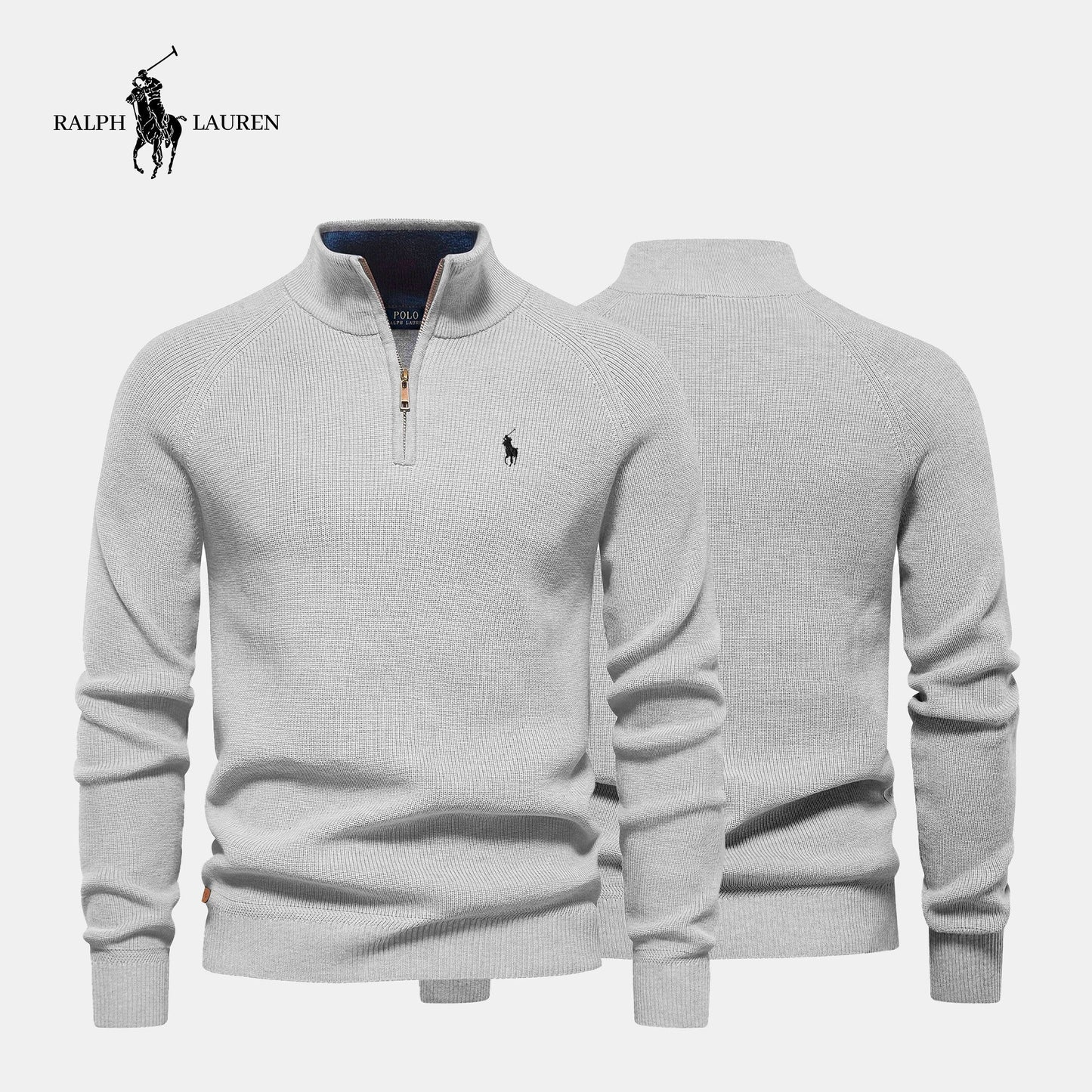 Zipped Collar Sweater (CLEARANCE)