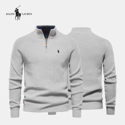 Zipped Collar Sweater (CLEARANCE)