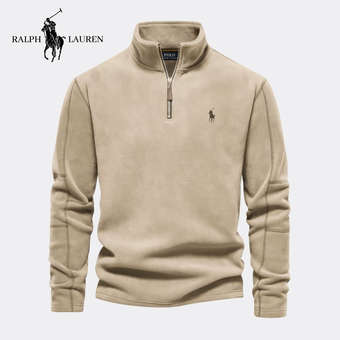 Zip-Neck Sweater