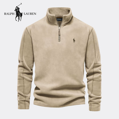 Zip-Neck Sweater