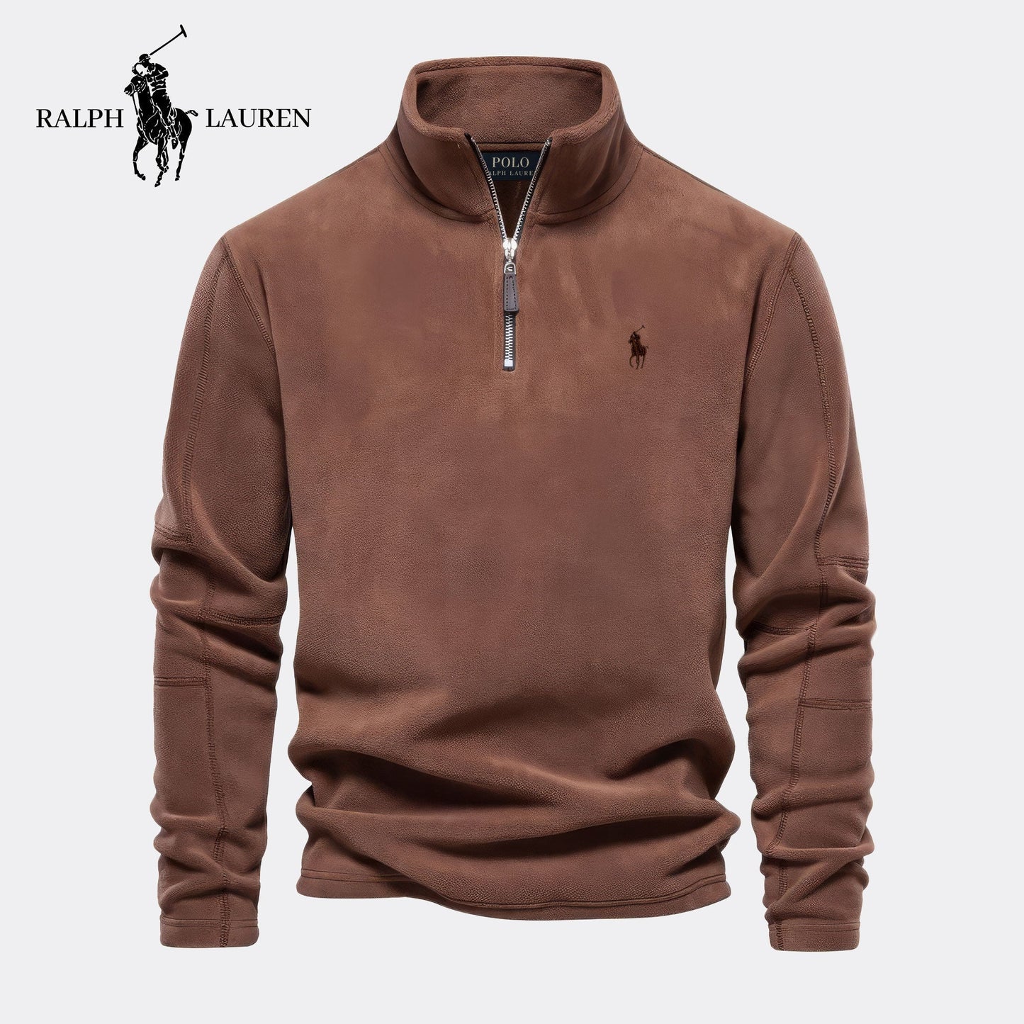 Zip-Neck Sweater