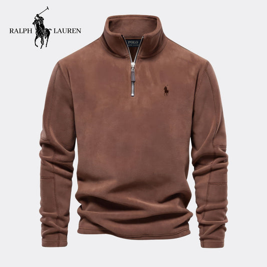 Zip-Neck Sweater