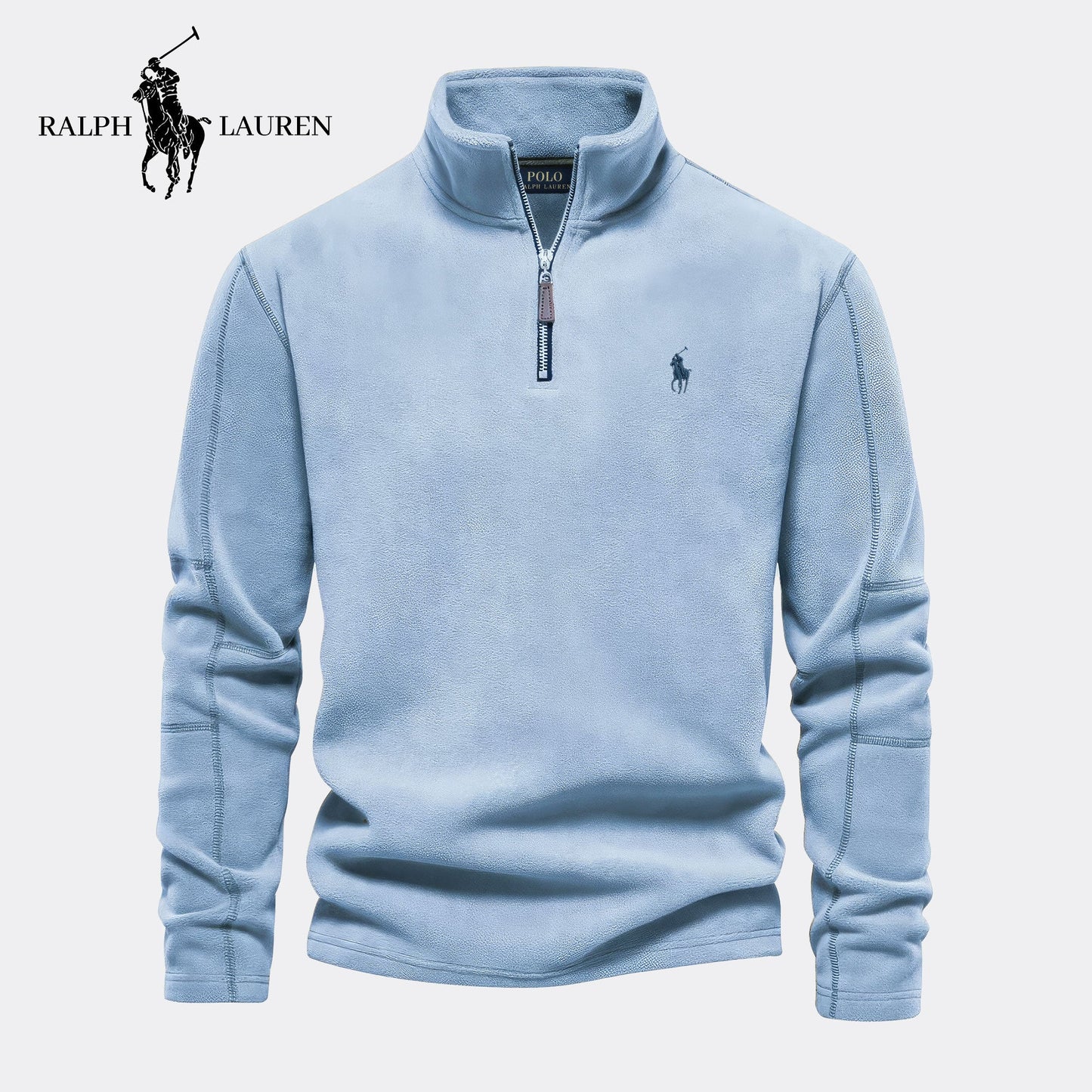 Zip-Neck Sweater