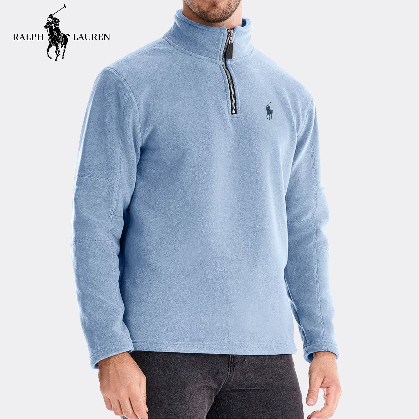 Zip-Neck Sweater