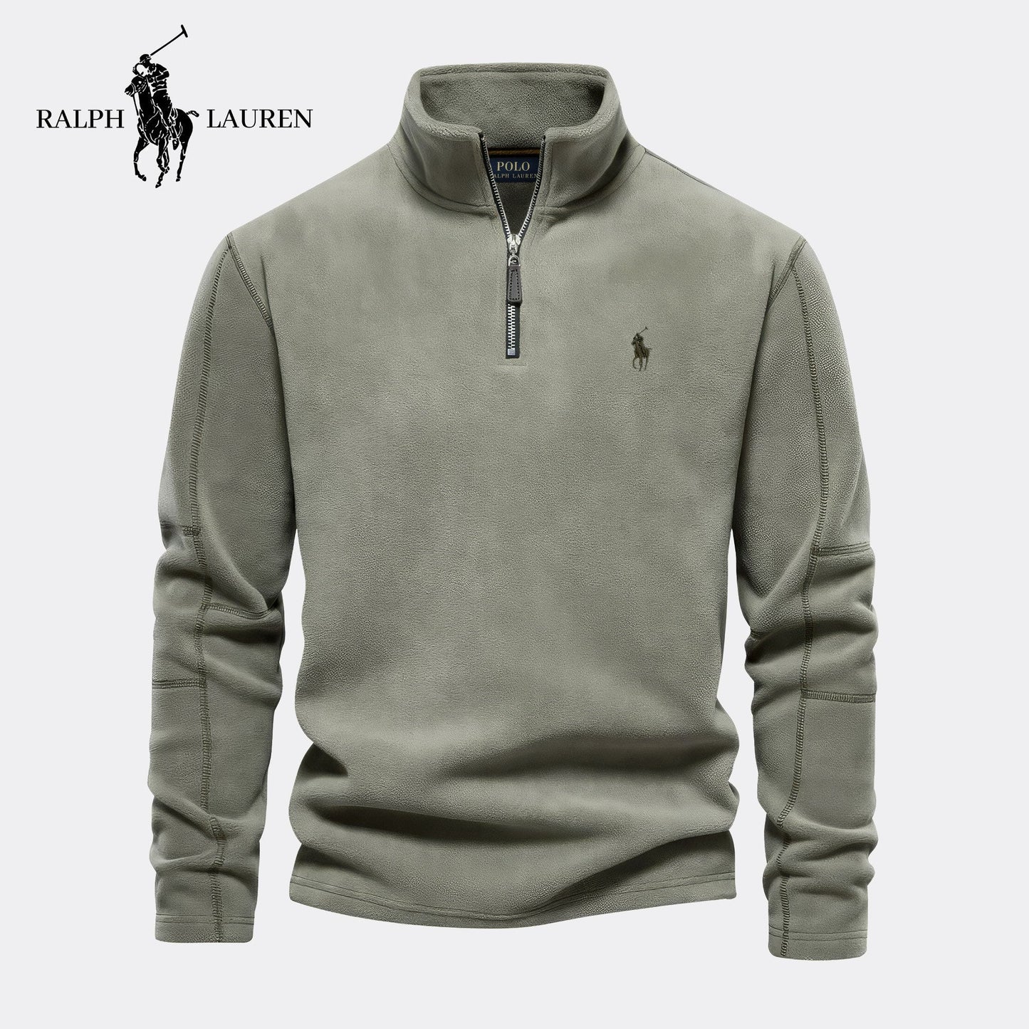 Zip-Neck Sweater